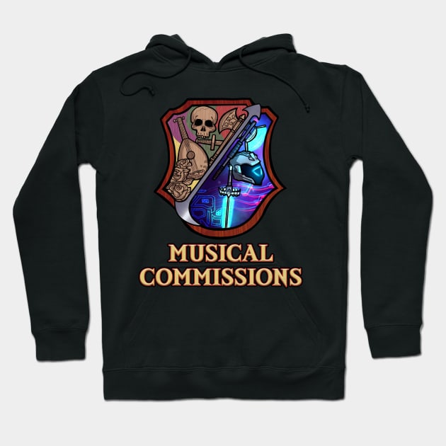 Musical Commissions Logo Hoodie by Off the Beaten Path Musical